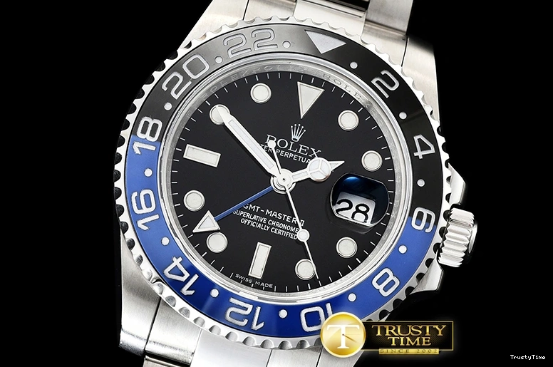 0830 Bright GMT Master II 116710BLNR SS SS Black KSF 627